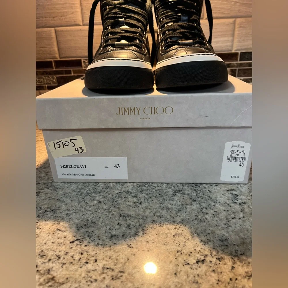 Jimmy Choo Belgarvi Sneakers sold sold - Picture 7 of 9